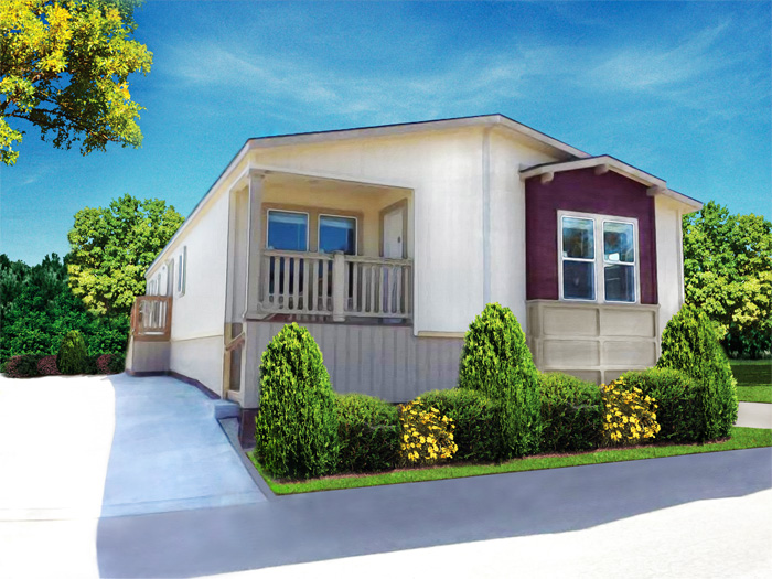 Lily manufactured home model