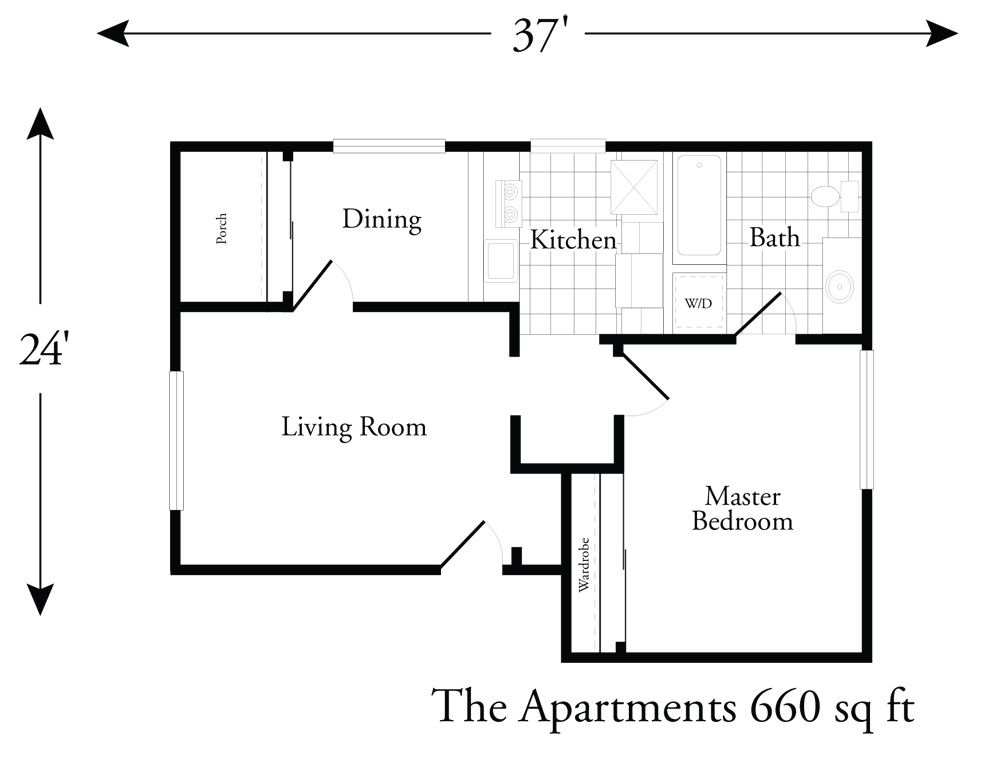 apartment floor plan