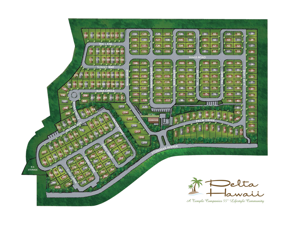 Delta Hawaii site plan