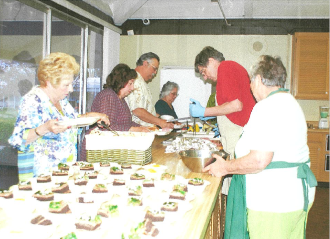 Delta Hawaii Digs Fundraiser Cake Table